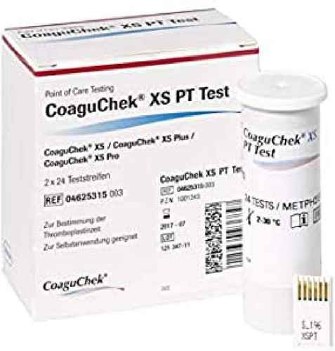 Coaguchek tiras protrombina - coaguchek, xs