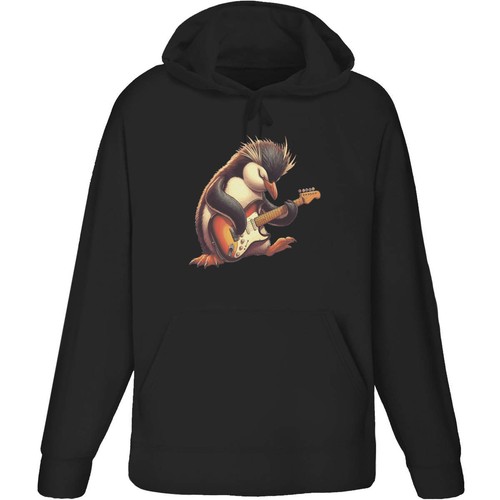 Rockhopper penguin guitarist - penguin, guitarist'