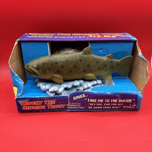 Pesce vintage rocky trota - vintage, la