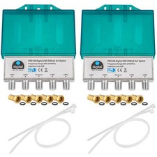 Diseqc interruttore sat - 2x,