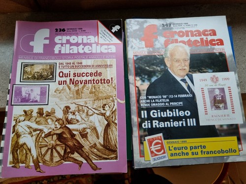 Cronaca filatelica riviste - filatelica,