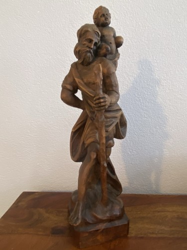 Scultura legno san - scultura,