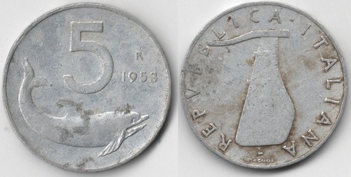 Italia lire 1953 - italia,
