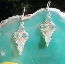 Rx Orecchini Arcobaleno Pietra