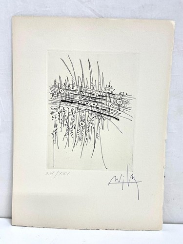 Incisione carta wifredo - incisione,