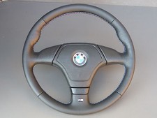 Volante In Pelle BMW E31 E34 E36 E39 Z3 Con Airbag E Anello Di Scorrimento