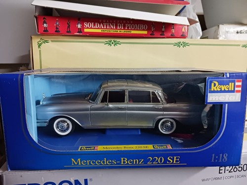 Mercedes 220 revell scala - mercedes,