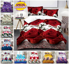 Set copripiumino 3D 4 pezzi