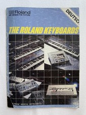 Catalogo sintetizzatori Roland