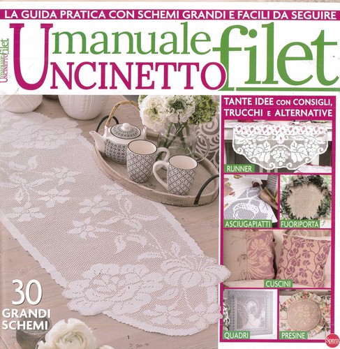 Manuale uncinetto filet guida - manuale, filet,
