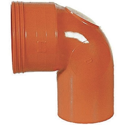 Curva pvc rosso diam - rosso,