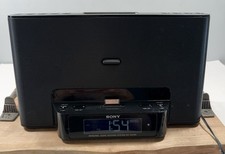 Sony ICF-CS15IP Dream Machine Orologio Radio iPod iPhone Dock - Testato Funzionante