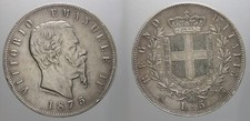 REGNO D'ITALIA 5 LIRE 1875