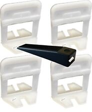 500 Distanziatori Livellanti per Piastrelle e 100 Cunei Riutilizzabili