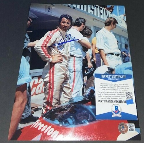 Mario andretti foto firmata - mario,