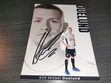 Mikkel Duelund hand signed