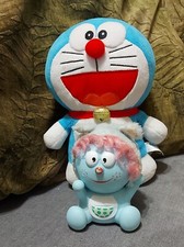 Doraemon peluche Fujiko Pro 2015 e figure in gomma vintage rubber toy rare 70s