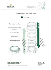 ROLEX 2010 B MANUALE SERVIZIO TECNICO CATALOGO INFO SERVIZIO RICAMBIO TECNICO