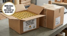 Bulk 500 candele pura cera