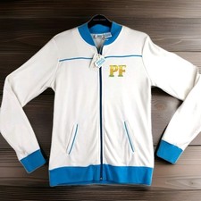 Felpa con zip intera logo Paul