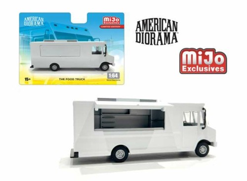 Camion alimentare bianco - camion,