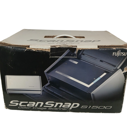 Fujitsu scansnap s1500 scanner - scansnap,