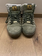 Hummel Green Suede Shoes Size