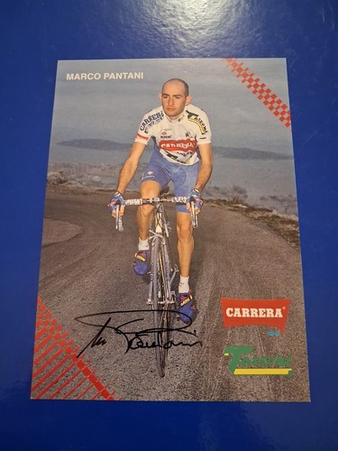 Marco pantani autografo - pantani,