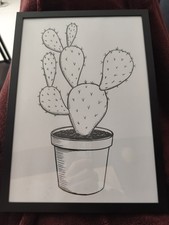 Quadro fico d'india vintage