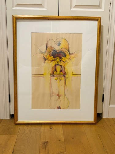 Figura surreale incorniciata