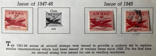 Usa 1947 posta aerea - posta,