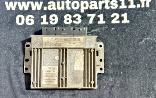 Calculateur moteur peugeot - calculateur,
