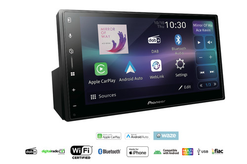 Pioneer sph da77dab - sph-da77dab, 6,8"
