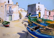 Aldo riso serigrafia 35x25 - , cm.35x25