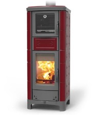 TERMOSUFA A LEGNA CON FORNO ARDHEA -F MAIOLICA FIORI THERMOROSSI (non disp.)