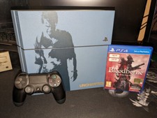 PS4 1TB Uncharted Limited Edition + Bloodborne GOTY + Collezione di giochi