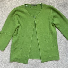 Cardigan aperto verde