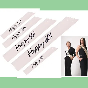 Fascia compleanno premiazione - compleanno,