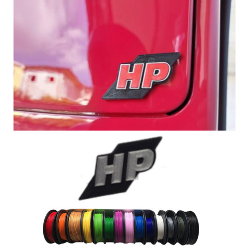 Vespa targhetta badges - hp,