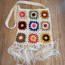 Boho Purse Crochet Multicolor