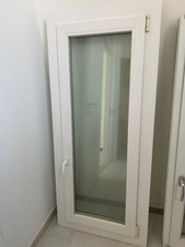 2 SERRAMENTI PVC- DOPPIO VETRO- da esposizione