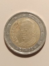 2002 spagna euro moneta - 2,
