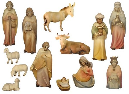 Set personaggi presepe in - presepe,
