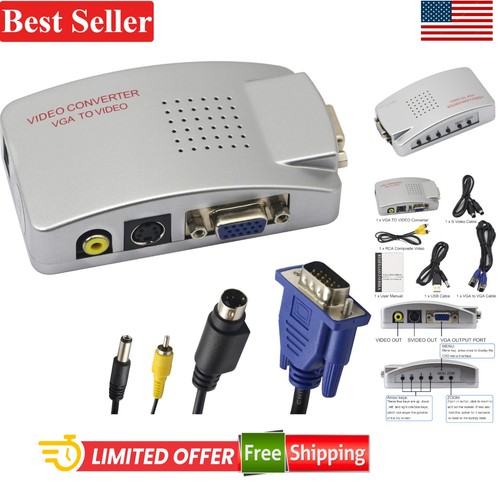 Adattatore vga rca - adattatore, e