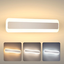 14W Lampada Specchio Bagno 40CM 1050LM Luce Specchio Bagno LED Bianco Caldo 3000