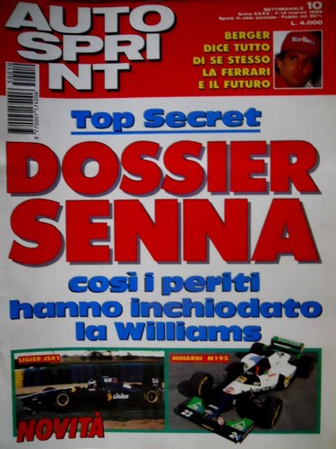 Autosprint 1995 berger - autosprint,