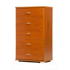 Cassettiera in legno con 5