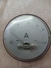 Amperometro analogico vintage