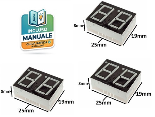 Display led segmenti - display,