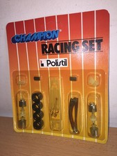 Polistil 1:32 RACING SET per Pista Elettrica CHAMPION Auto Slot MIB Vintage